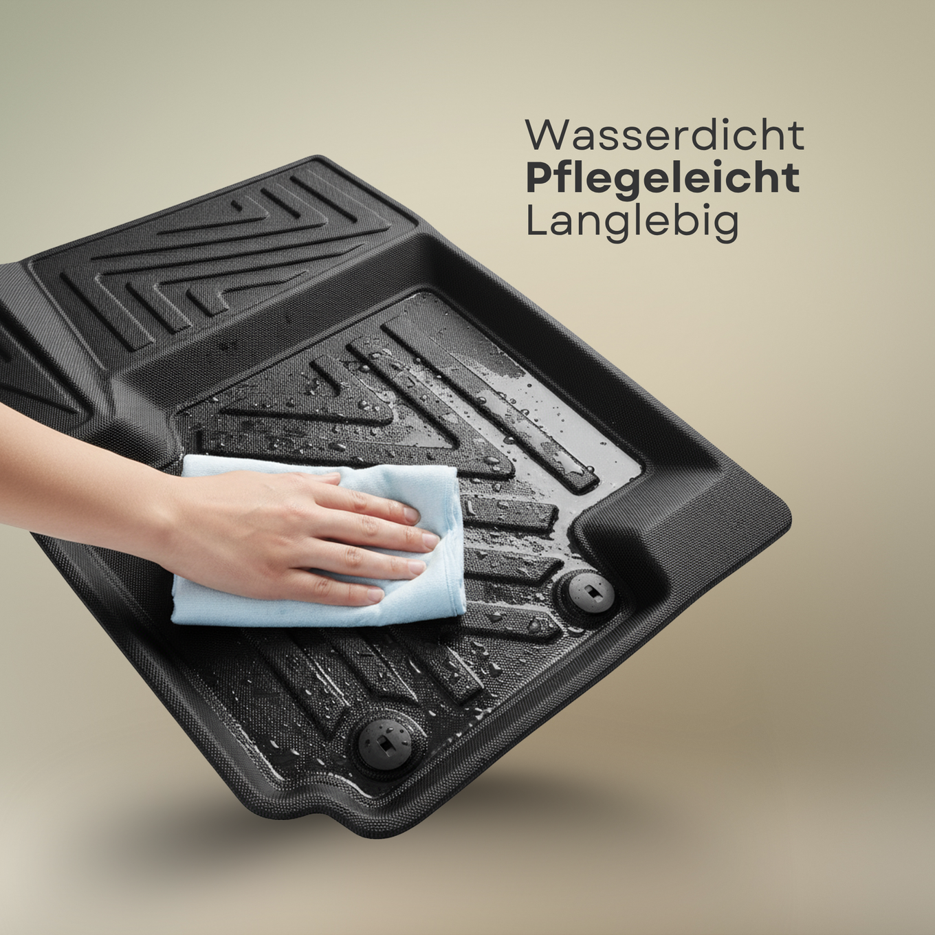 3D Fußmatten für Ford Fiesta | 2017-2023 | Carbonfaser-Optik 8